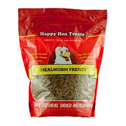 Mealworm Frenzy Premium Treats for Chickens Happy Hen Treats